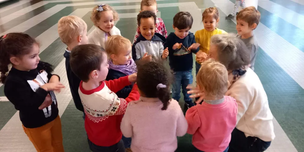 Quand enfants et allemand se rencontrent ...