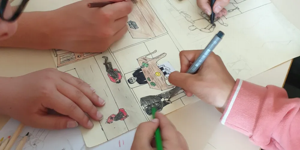 Séquence "Bande dessinée en anglais"