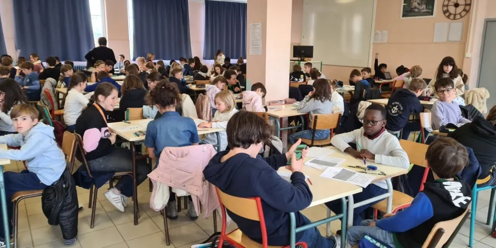 Les Olympiades de mathématiques.