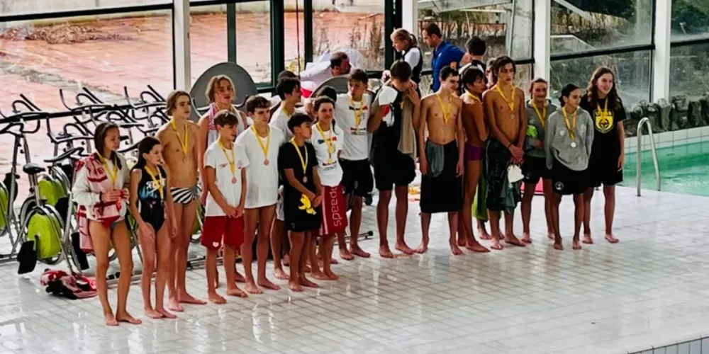 Les épreuves qualificatives pour les championnats de France UNSS de natation.