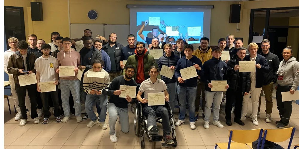 Remise des diplômes de BTS...