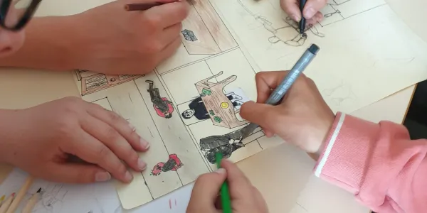 visuel Séquence "Bande dessinée en anglais"