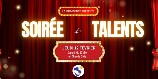 visuel Soirée des Talents 2026