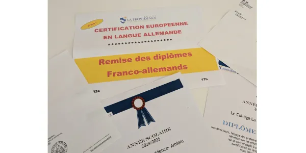 visuel Certification en langue allemande