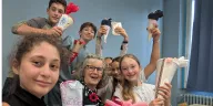 visuel L'allemand a le sens de l'accueil ! Vos enfants sont bienvenus, suivis et reconnus ...