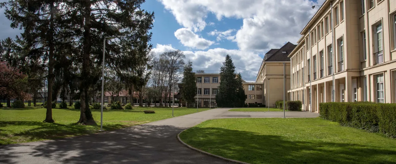 Le parc - vu arrière